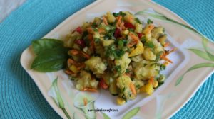 Sebzeli Patates Salatası