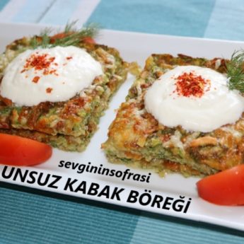 Unsuz Kabak Böreği