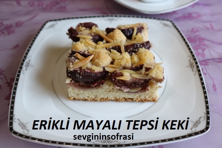 erikli mayali tepsi keki nasil yapilir Sevginin Sofrasi
