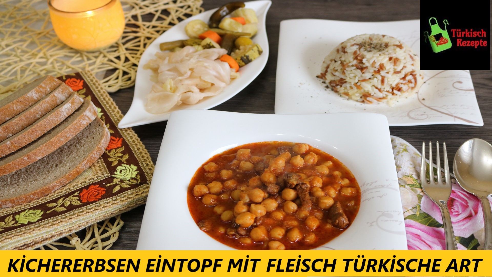 Kichererbsen Eintopf mit Fleisch | Sevginin Sofrasi