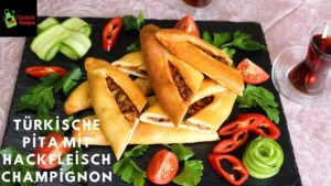 Champignon Hackfleisch Pita
