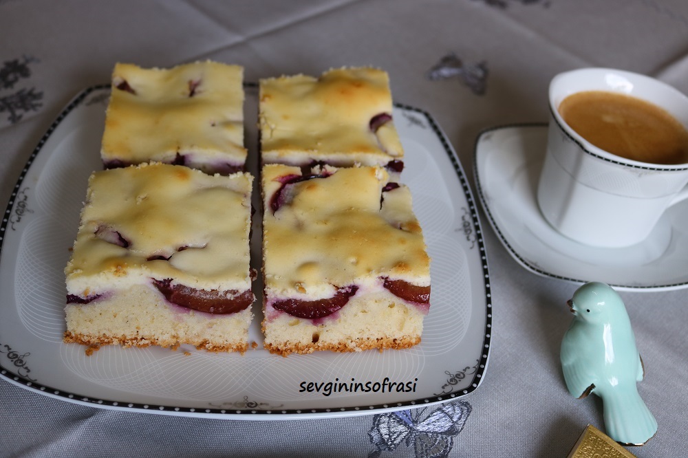 Pflaumenkuchen mit Quark | Sevginin Sofrasi