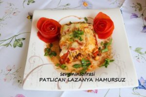 Patlıcan Lazanya (Hamursuz)
