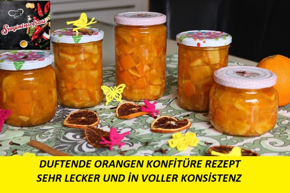 Orangen Konfitüre