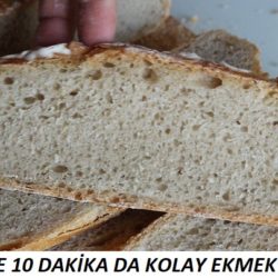 10 Dakika Da Kolay Ekmek Tarifi