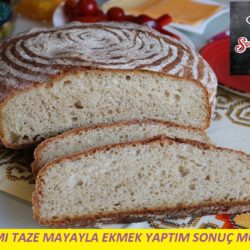 Ev Yapımı Taze Mayayla Ekmek Tarifi