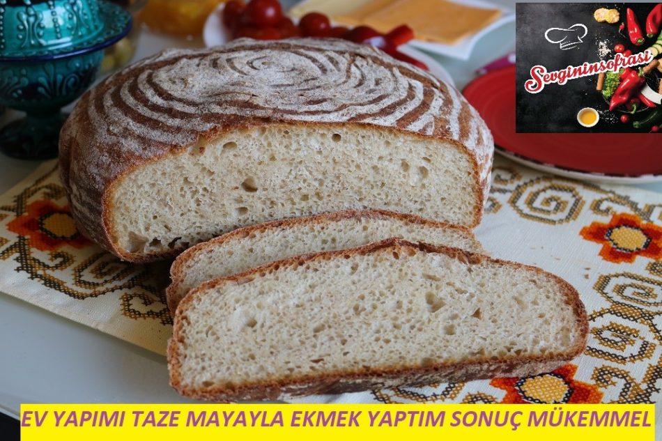 Ev Yapımı Taze Mayayla Ekmek Tarifi