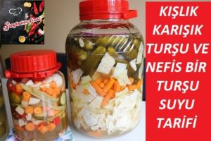 Karışık Turşu Tarifi