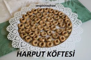 Harput köftesi nasıl yapılır?