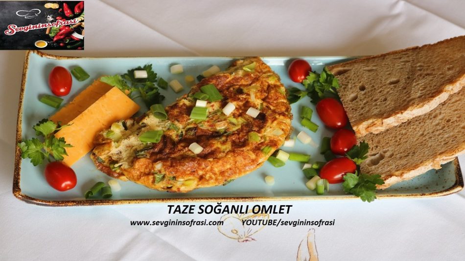 Taze Soğanlı Omlet Tarifi
